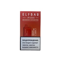 Elf Bar 5000 затяжек испаритель Красное яблоко лед