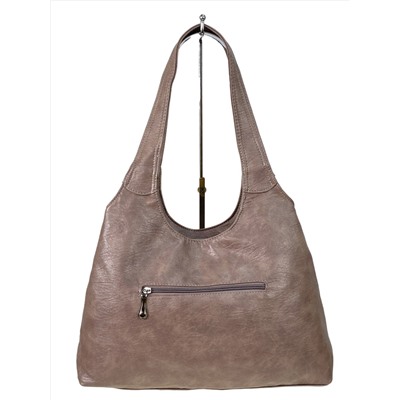 Женская сумка шоппер из искусственной кожи, цвет бежевый