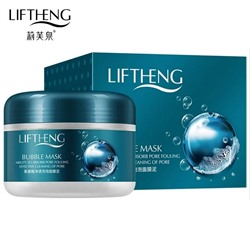 Очищающая пузырьковая маска для лица Liftheng Bubble mask, с аминокислотами шелка