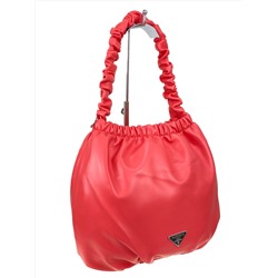 Женская сумка из искусственной кожи, цвет ярко розовый