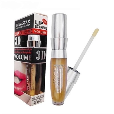 Блеск для увеличения губ MINISTAR 3D Lip Extreme с имбирем