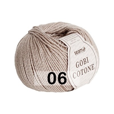 Пряжа Сеам Gobi Cotone