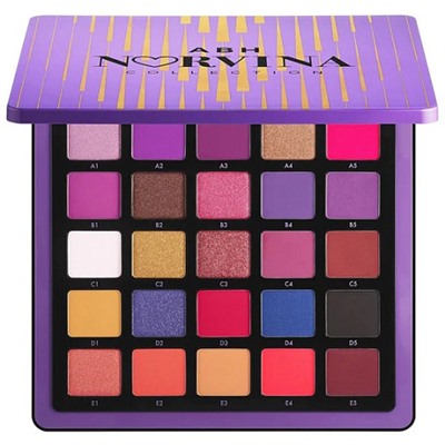 Палетка теней ABH Norvina Collection Pro Pigment Palette 25 цветов