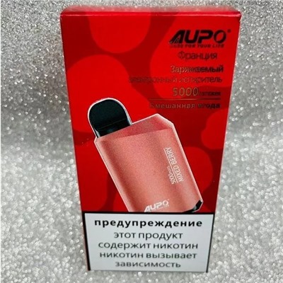 Электронная Сигарета AUPO (5000 ЗАТЯЖЕК) Смешанная Ягода