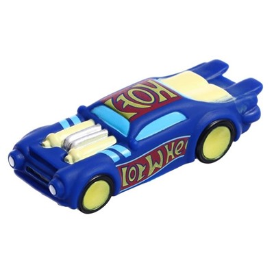 Игрушка для ванны. Капитошка. Hot Wheels. Синяя машинка (8см, в сетке) HOT-W1, (Shantou City Daxiang Plastic Toy Products Co., Ltd)