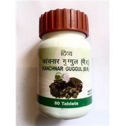 Уценка Канчнар Гуггул Kanchnar guggulu (B.R.) 80 таб Патанджали (Patanjali)