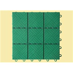 Напольное покрытие "Модуль", 1 м.кв, зеленый