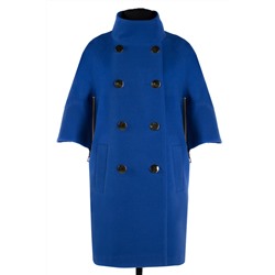 01-5654 Пальто женское демисезонное SALE Кашемир синий