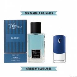 Eva Daniella № M-123 - Givenchy Pour Homme Blue Label (для мужчин) 100 мл