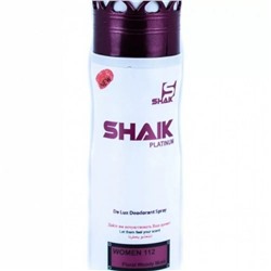 Дезодорант Shaik W112 (Lacoste Pour Femme), 200 ml