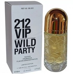 Carolina Herrera 212 VIP Wild Party (для женщин) EDP 80 мл Тестер