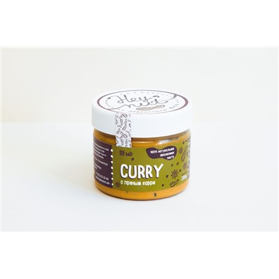 Арахисовая паста HEY, NUT Curry (с карри и черным кунжутом)