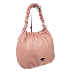 Женская сумка из искусственной кожи, цвет нежно розовый