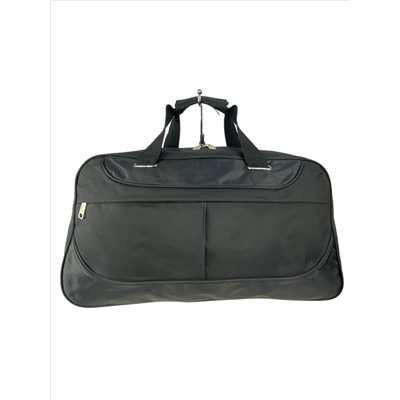 Дорожная сумка из текстиля , цвет черный