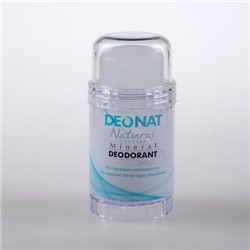 Дезодорант-Кристалл "ДеоНат", стик цельный, вывинчивающийся (twist-up), 80 гр.
