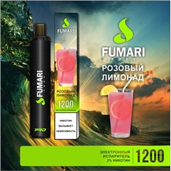 Персональный испаритель FUMARI 1200 затяжек Розовый лимонад