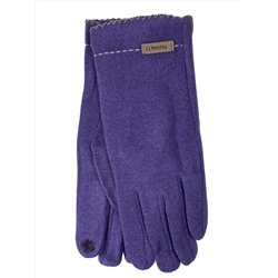 Женские демисезонные кашемировые перчатки, цвет фиолетовый