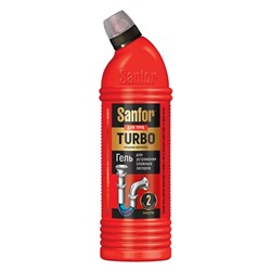 Средство Sanfor для очистки труб Turbo, 750г