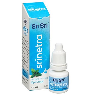 Капли для глаз Шринетра (Sri Sri Srinetra Eye Drops), 5мл