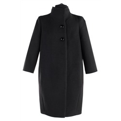 01-5630 Пальто женское демисезонное SALE Кашемир черный