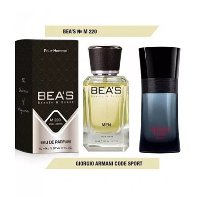 BEA'S 220 - Giorgio Armani Code Sport (для мужчин) 50ml