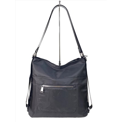 Женская сумка из водонепромокаемой ткани, цвет черный
