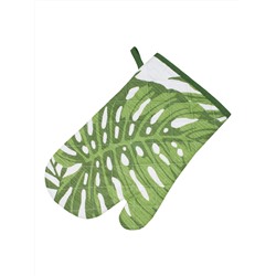 Варежка-прихватка Loft, листья, зеленый