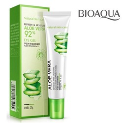 Успокаивающий гель для кожи вокруг глаз с Алоэ Вера Bioaqua Eye Gel Aloe 92%