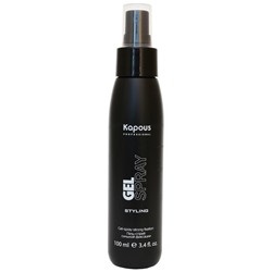 Гель-спрей для волос сильной фиксации «Gel-spray Strong» Kapous 100 мл