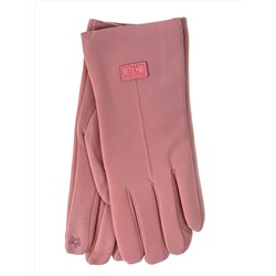 Утепленные женские перчатки, цвет розовый