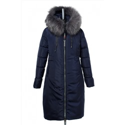 05-1784 Куртка женская зимняя (синтепух 350) Плащевка синий