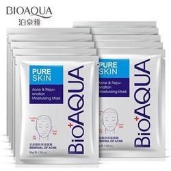 Маска против прыщей и акне Bioaqua Pure Skin 10 што