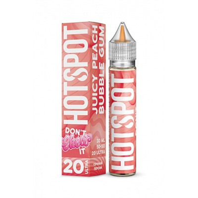 Hot Spot Bubble gum жидкость для заправки 30ml сочный персик