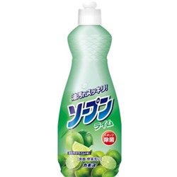 Жидкость для мытья посуды «Kaneyo - Свежий лайм» 600 мл (флакон)