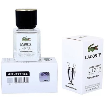 Lacoste Eau De Lacoste L.12.12 Blanc (Для Мужчин) 40ml суперстойкий