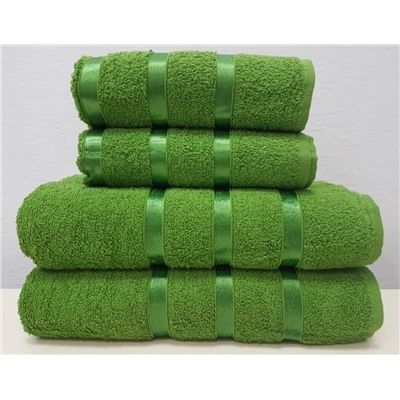 Комплект полотенец Gulcan SWAN Vip cotton 4 шт. в асс. AKGUL25 Зеленый