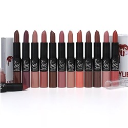 Помада-блеск матовая KYLIE Matte Lipstick Lipgloss  2в1 №2 (12шт)