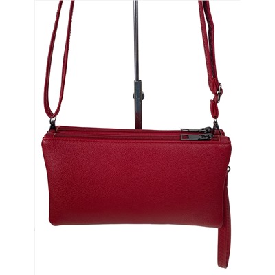 Женская сумка из искусственной кожи цвет красный