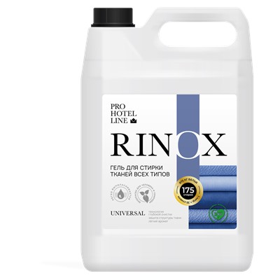 Rinox Universa Гель для стирки тканей всех типов 5 л