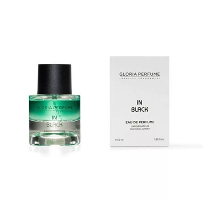 GLORIA PERFUME  IN BLACK (BVLGARI-MEN IN BLACK) 55МЛ