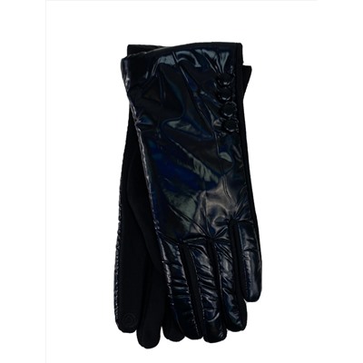 Элегантные демисезонные перчатки, цвет черный