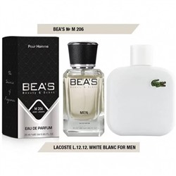 BEA'S 206 - Lacoste L.12.12. White Blanc (для мужчин) 25ml