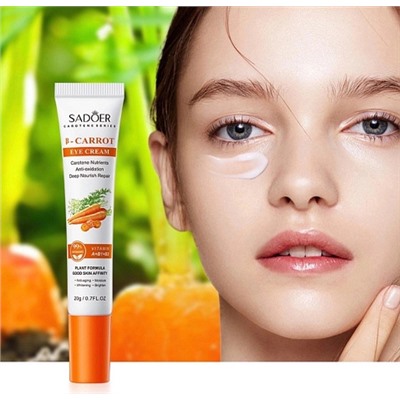 SADOER Крем для кожи вокруг глаз Carrot Eye Cream 20гр