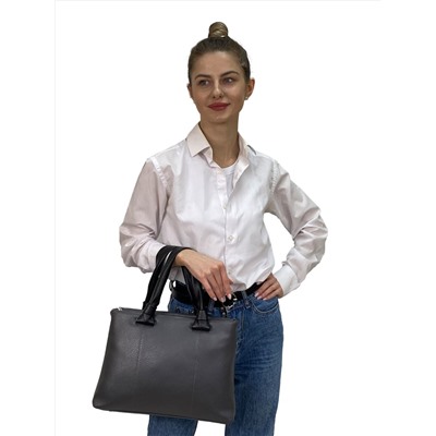Женская сумка клатч из искусственной кожи , цвет графит