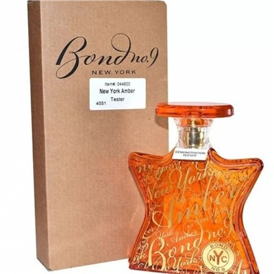 Bond No 9 New York Amber EDP (унисекс) 100 мл Тестер