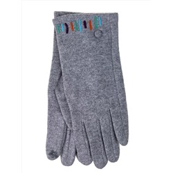 Женские демисезонные кашемировые перчатки, цвет серый