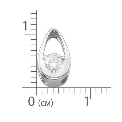 Колье из серебра на леске - 939