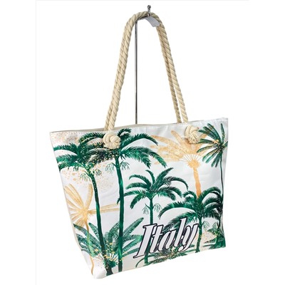 Пляжная сумка из текстиля, мультицвет