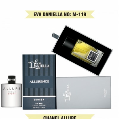 Eva Daniella № M-119 - Chanel Allure Homme Sport (для мужчин) 100 мл - ПОДАРОЧНАЯ УПАКОВКА