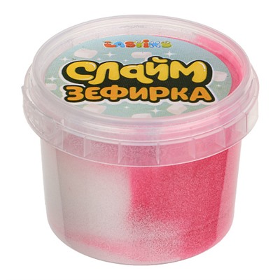 LASTIKS Игрушка Прихлоп Слайм Зефирка 100 гр, 10 диз